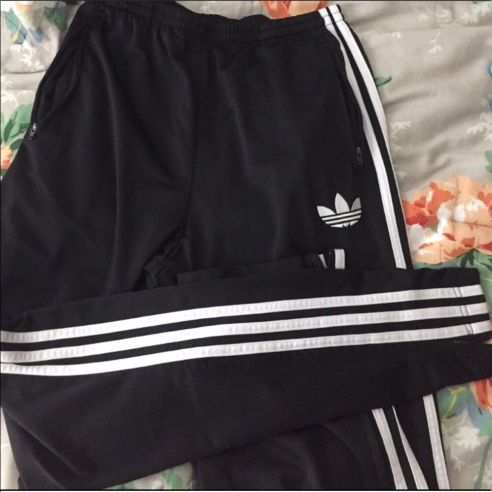 Brand new Adidas straight leg sweat pants